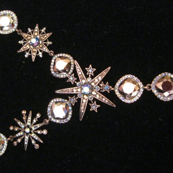 KIRKS FOLLY STUNNING STARDUST MEMORIES NECKLACE-CONVERTIBLE-NEW AND GORGEOUS! - Picture 8 of 16